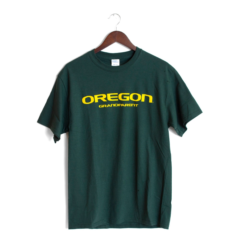 Oregon, McKenzie SewOn, Green, Crew Neck, Men, Unisex, Grandparent, T-Shirt, 17227